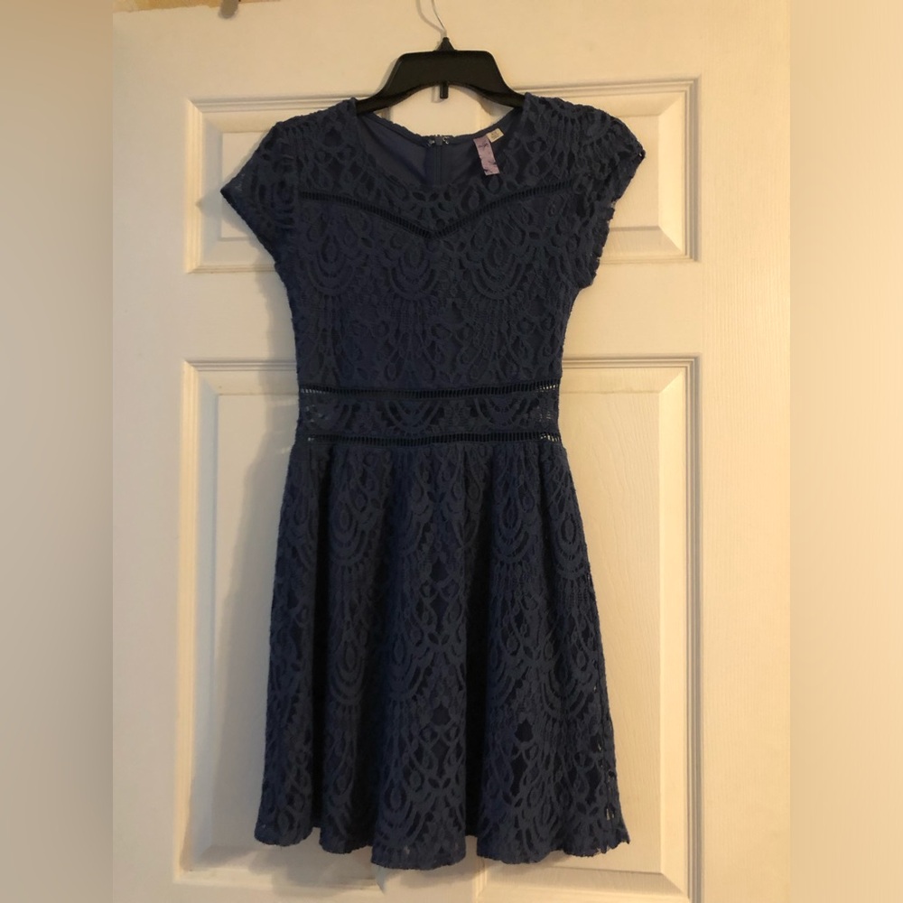 Navy blue dress